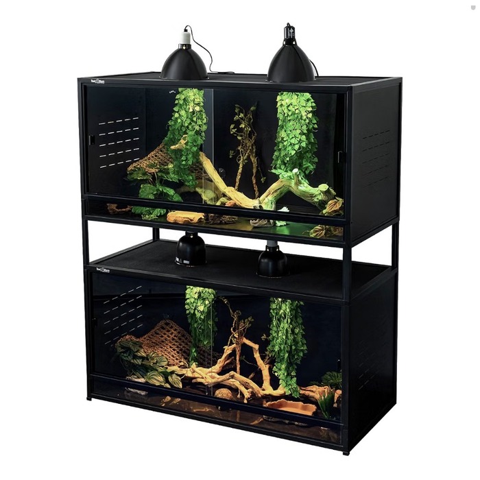 Toxirium 76 Gallon Stackable Reptile Enclosure